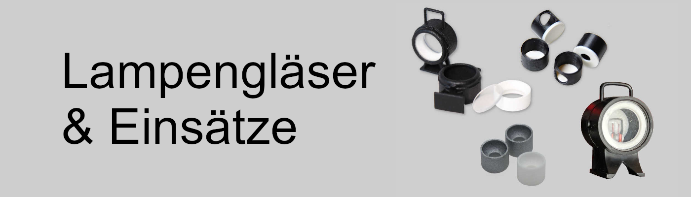 Lampengläser & Einsätze