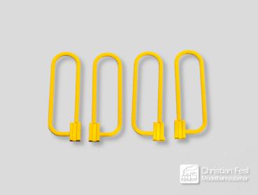 Griffe RhB Knickkesselwagen (4 St.)