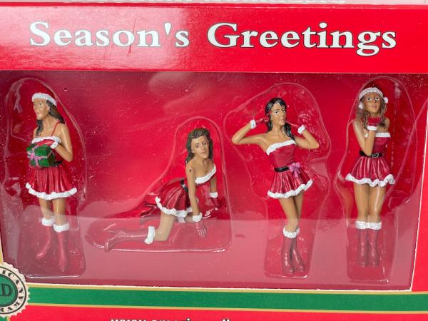 ChristmasGirls (4 Figuren)