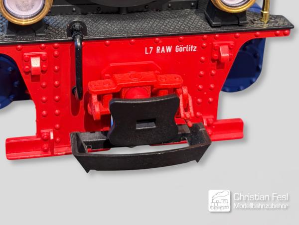 Balancierkupplungsattrappe rot (2 St.)