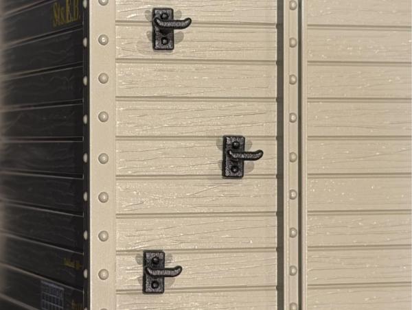 Trittstufen sächsische Güterwagen (4 St.)