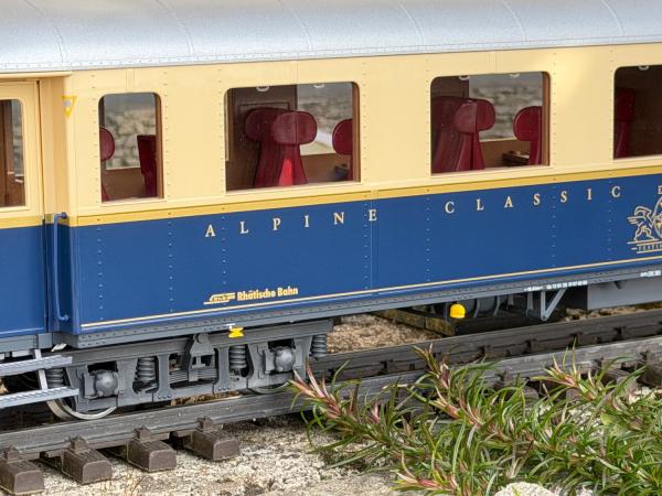 Bremsbelüftung RhB Stahlwagen