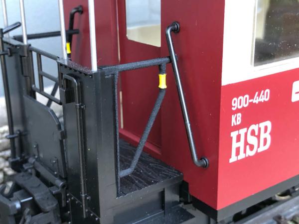 Bühnengeländer TL-Wagen