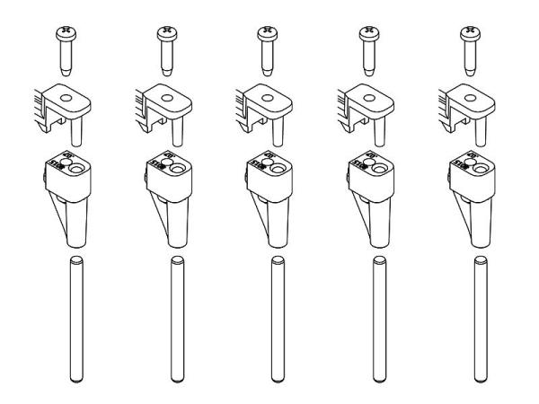 Massoth Unterflurerweiterung EVO (5/Pack)