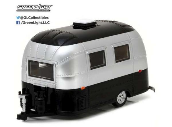 Wohnwagen Bambi Air Stream silber/schwarz